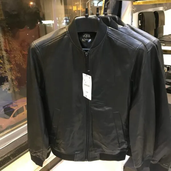 Zara Men’s Leather Jacket Original