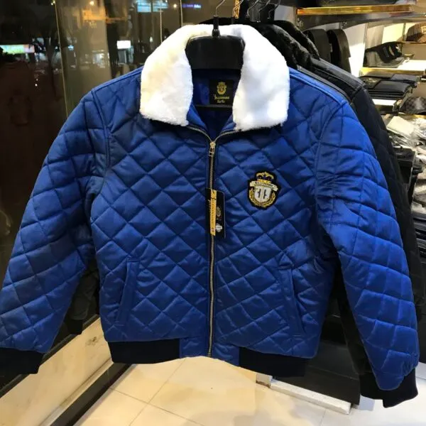 BLNR Suede Quilted Jacket