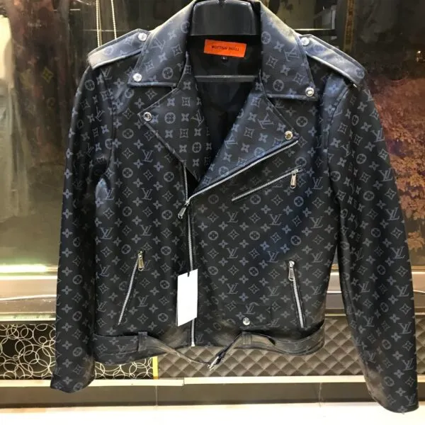 LVTN Leatherite Biker Jacket