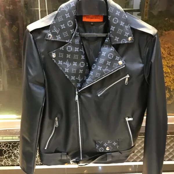 LVTN Leatherite Biker Jacket