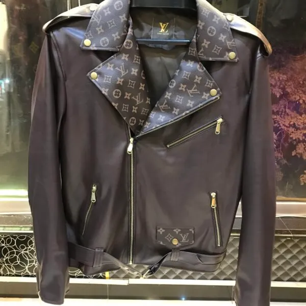 LVTN Leatherite Biker Jacket