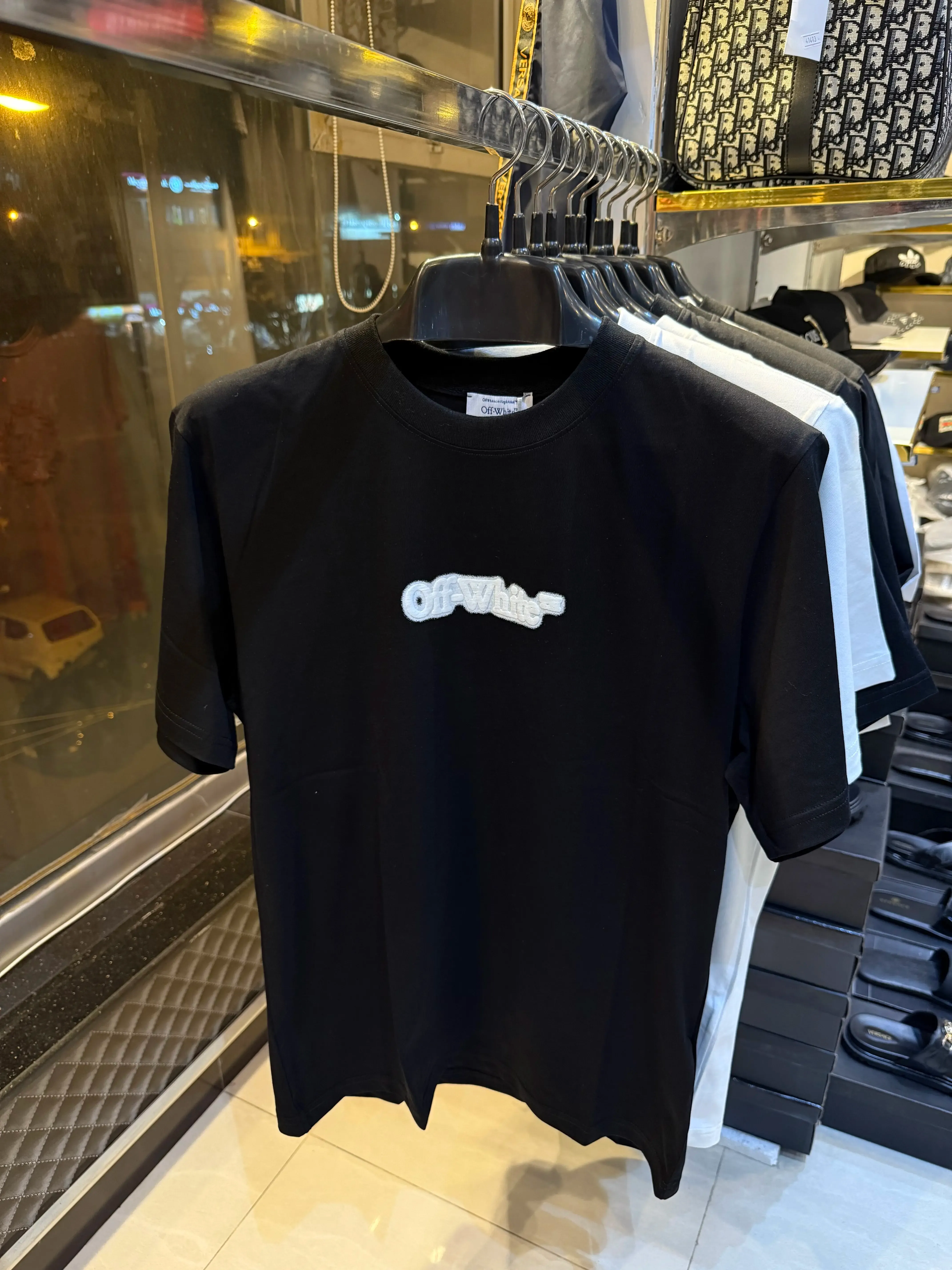 OFF WHT Premium Quality Oversize Turkish Shirt - Image 2