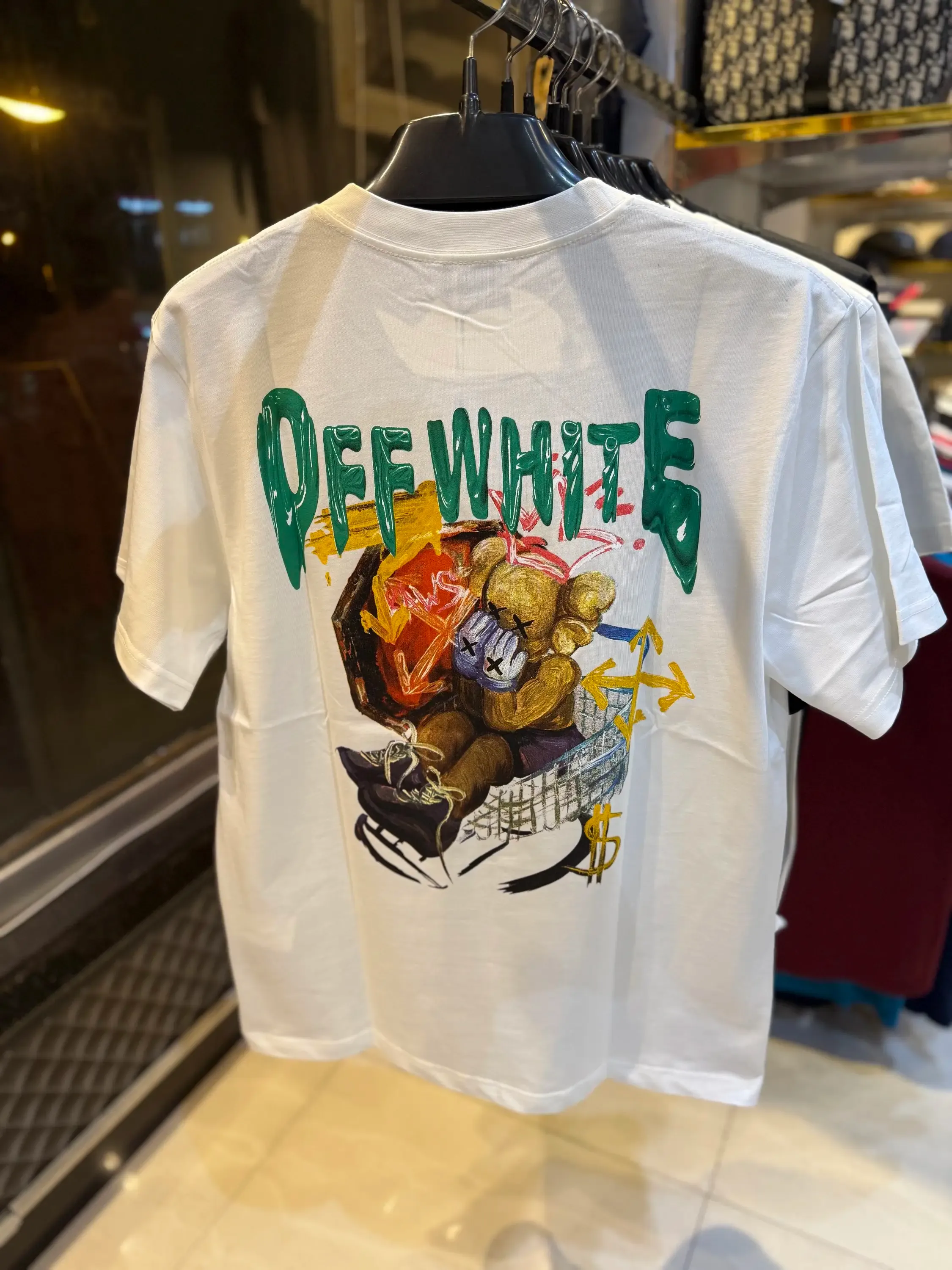 Off WHT Premium Quality Oversize Turkish Shirt