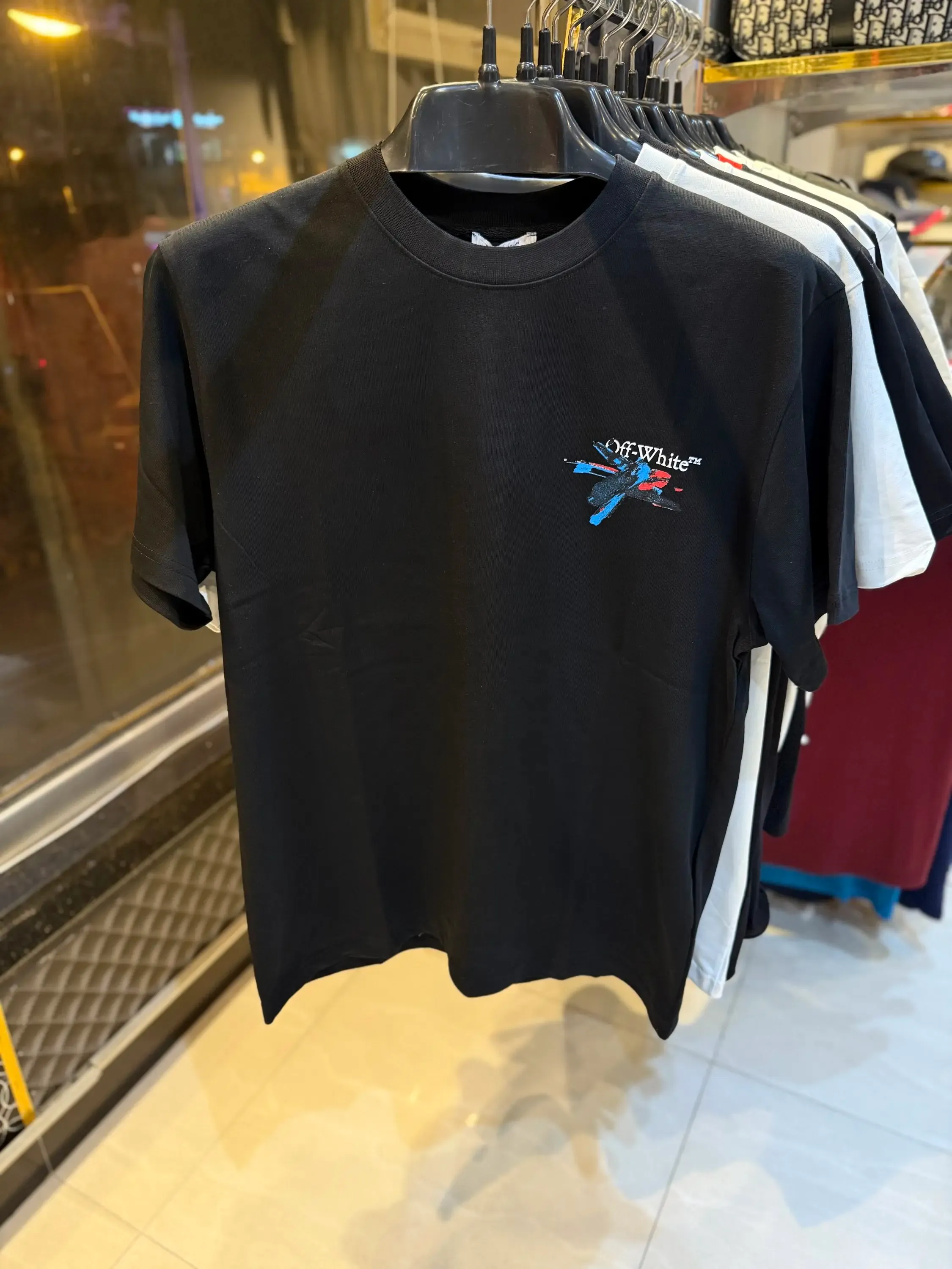 Off WHT Premium Quality Oversize Turkish Shirt - Image 2