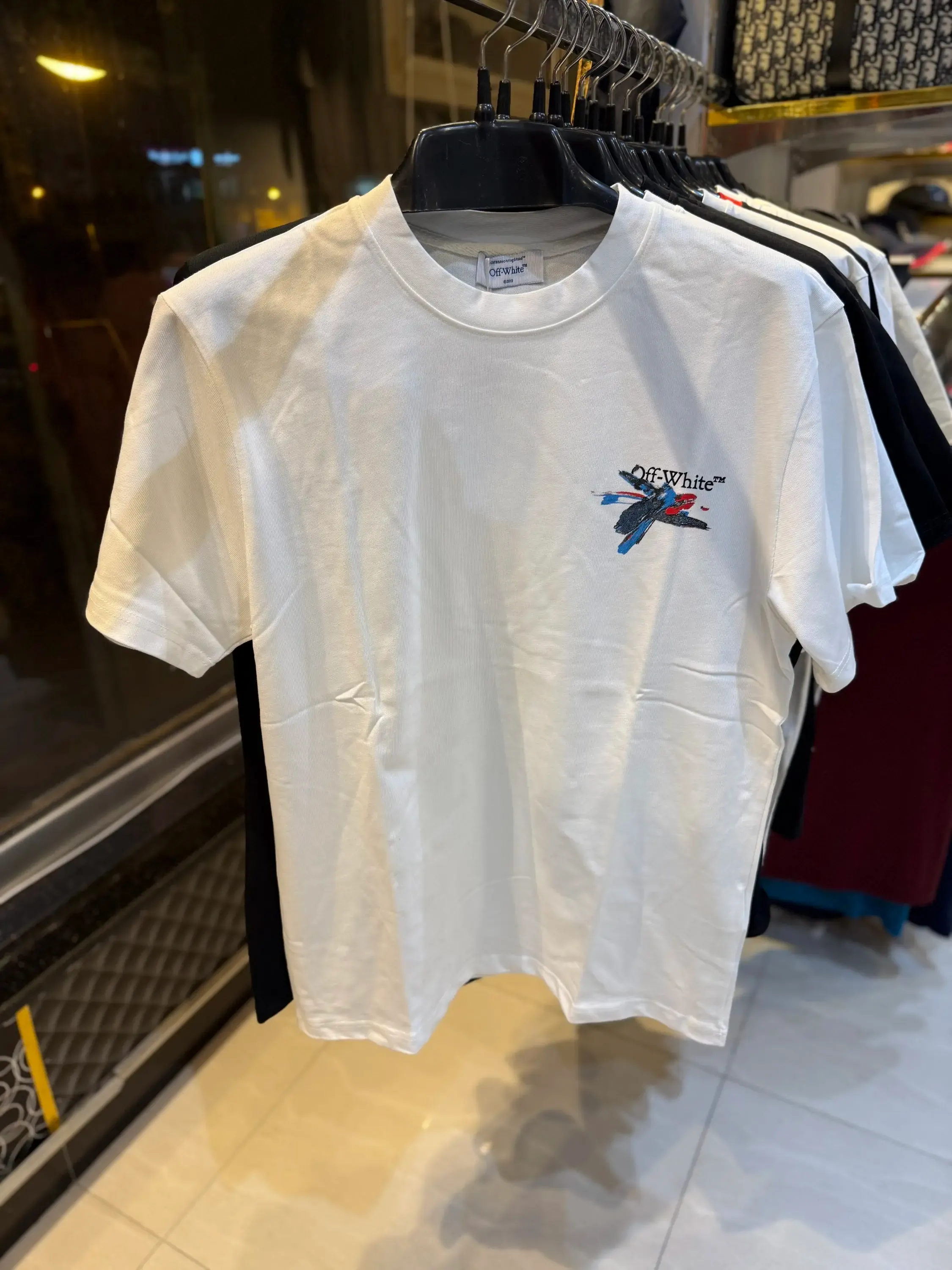 Off WHT Premium Quality Oversize Turkish Shirt - Image 2