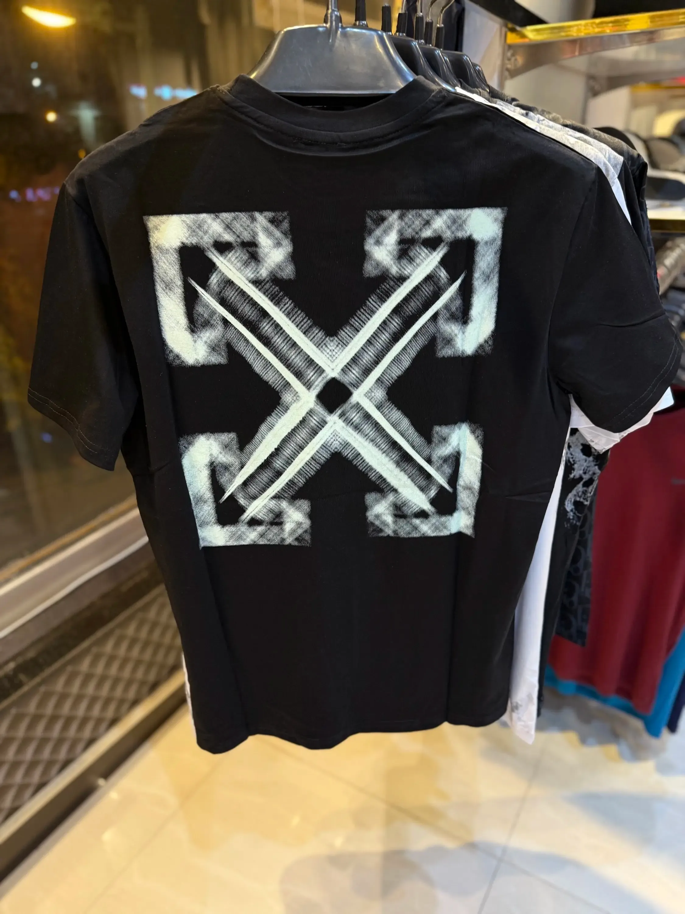 Off WHT Turkish Round Neck Shirt (Regular Fit)