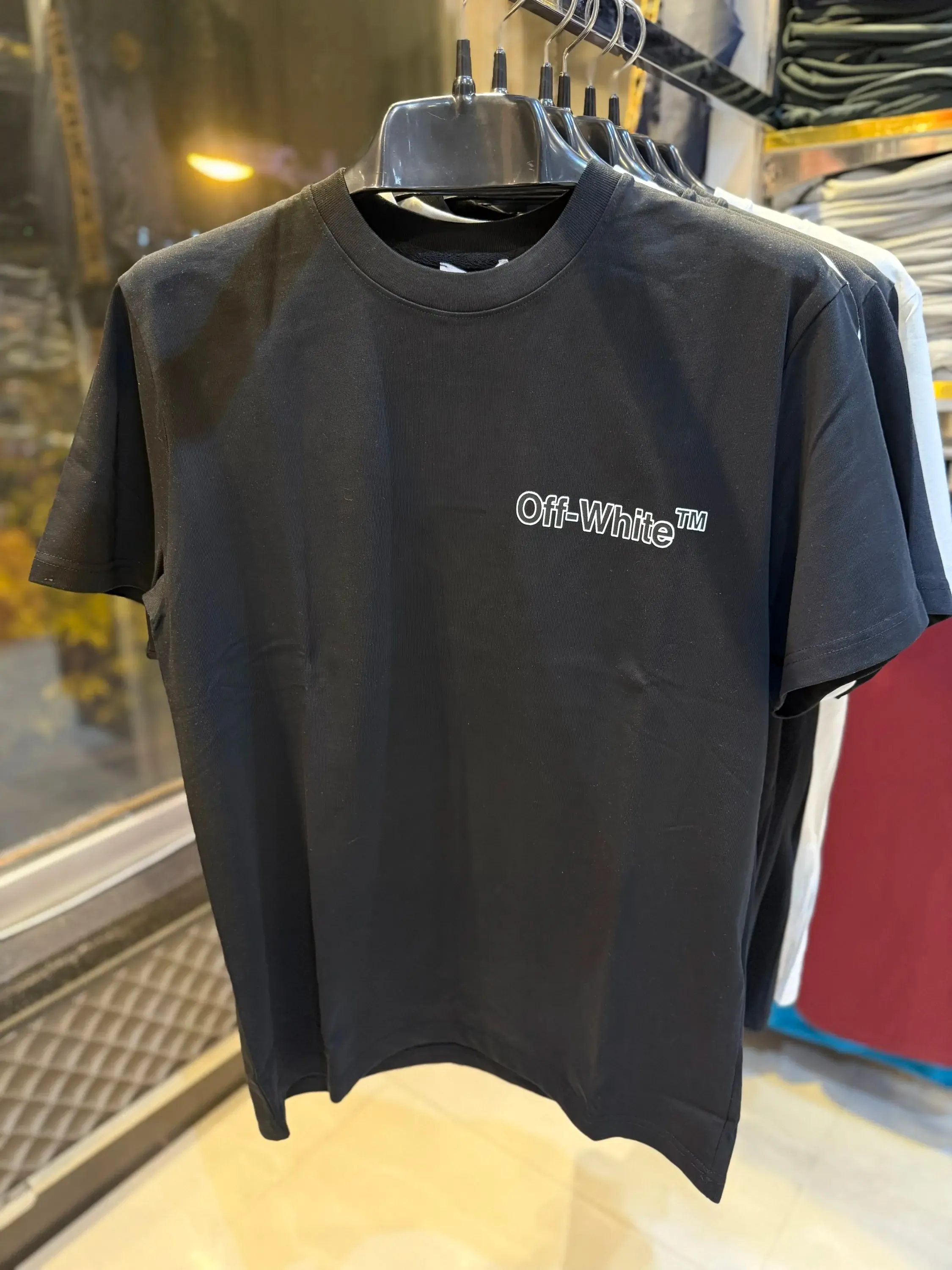 Off WHT Premium Quality Oversize Turkish Shirt - Image 2