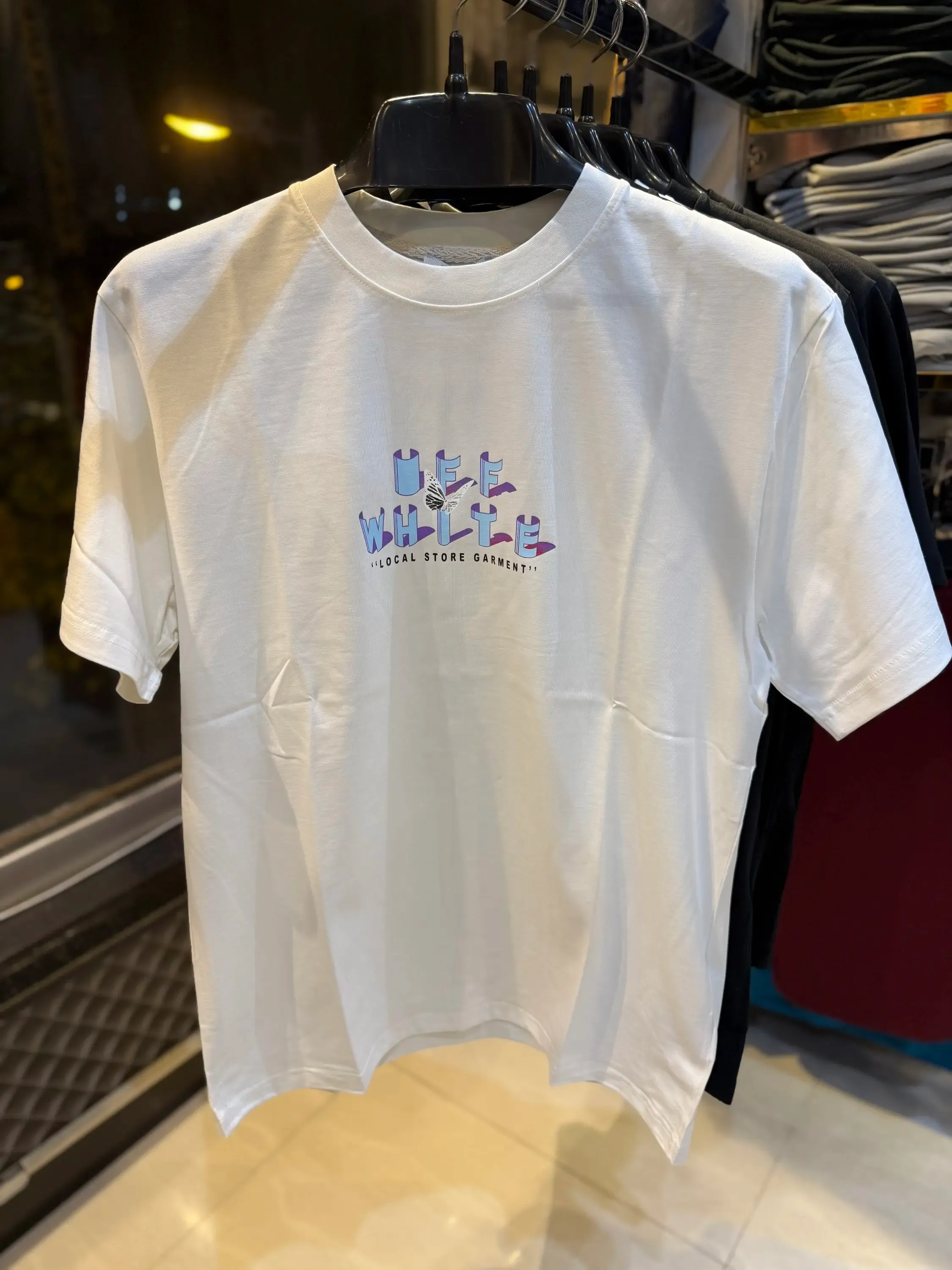 Off WHT Premium Quality Oversize Turkish Shirt - Image 2