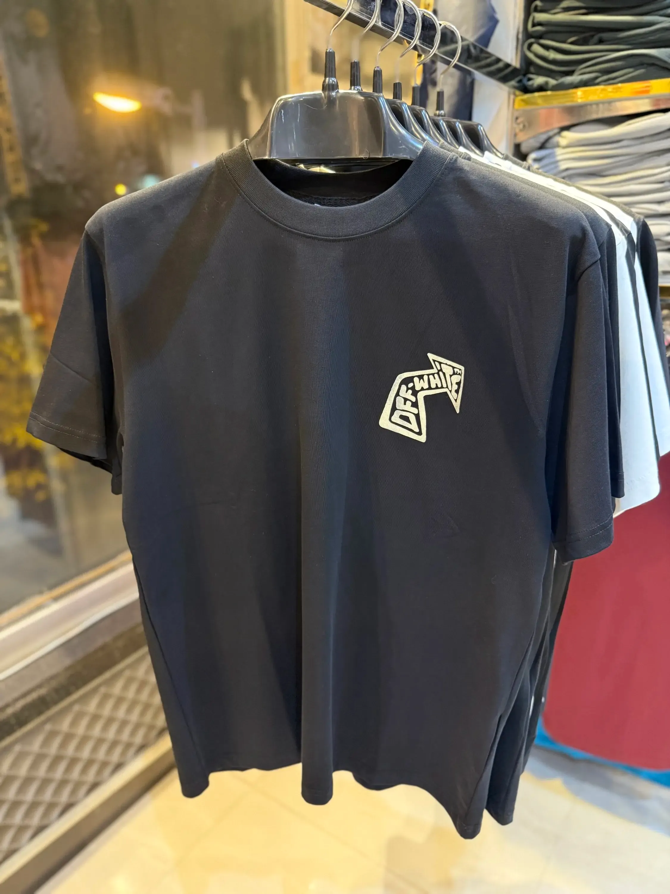 Off WHT Premium Quality Oversize Turkish Shirt - Image 2